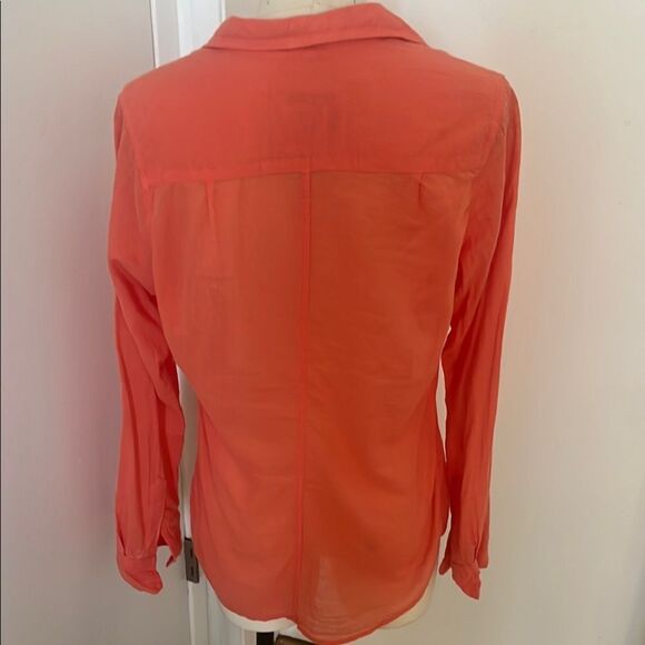 Frank & Eileen Orange Button-Up Shirt - Picture 5 of 5